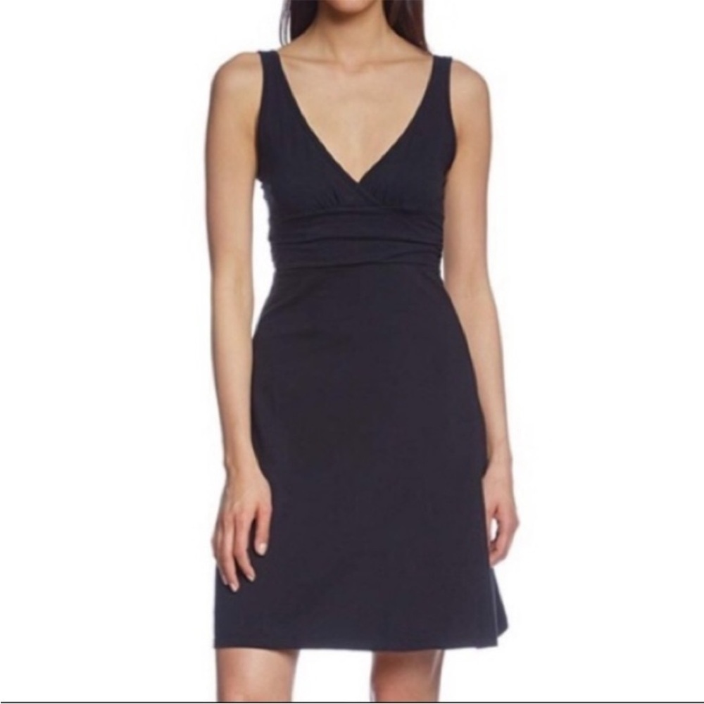 Patagonia Sleeveless Organic Cotton Black Margot Dress, size M